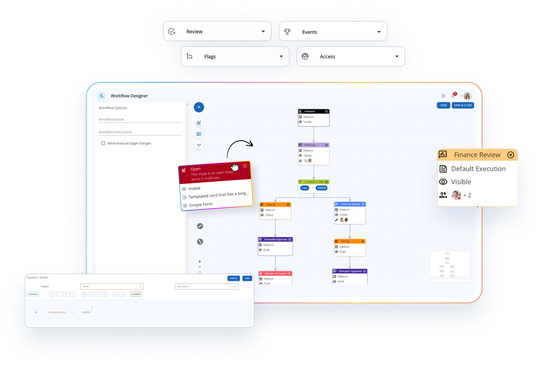 Workflows PPM tool edison365